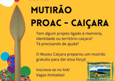 Mutirão Caiçara para o ProAC
