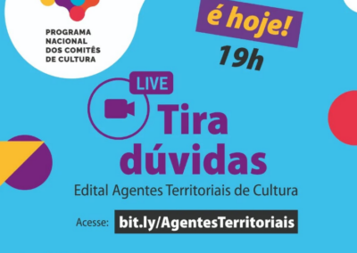 Live tira dúvidas agentes