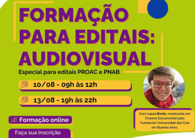 Formação para editais audiovisual