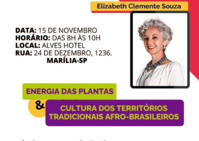 Formação: Energia das plantas & cultura dos territórios tradicionais afro-brasileiros