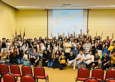 Celebração Cultural com jovens atendidos pela OSC Unijovem. 22 anos de luta e resistência.