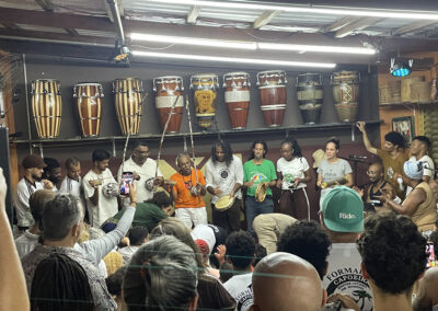 Homenagem a Mestre Meinha e Mestre Marrom